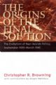 102334 The Origins of the Final Solution: The Evolution of Nazi Jewish Policy, September 1939-March 1942